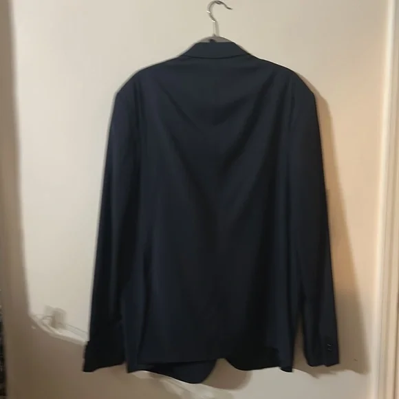 Hugo Boss red label men suit jacket US size 50R dark navy